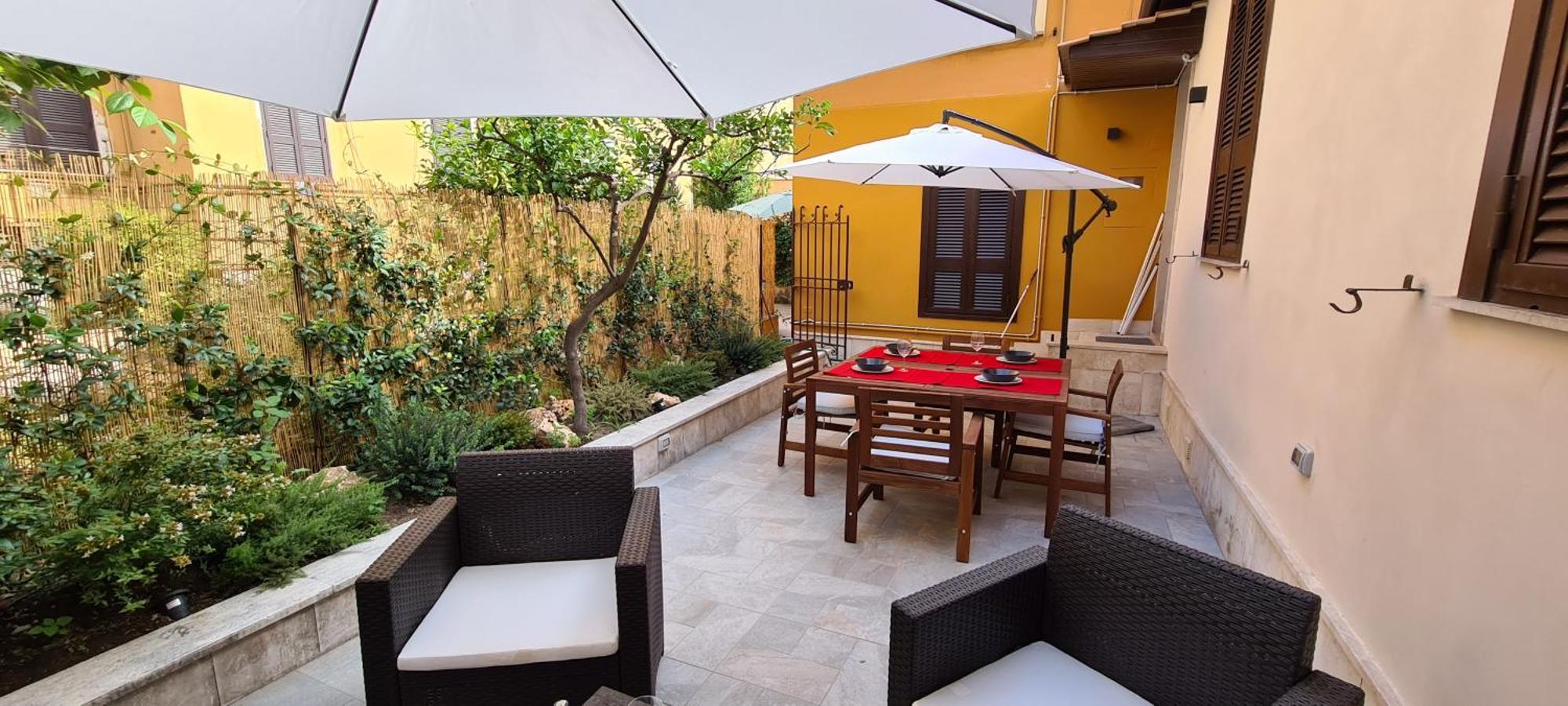 Trastevere Incantevole Con Patio Esterno Privato Appartement *