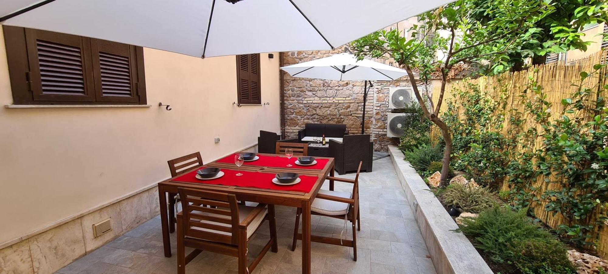 Trastevere Incantevole Con Patio Esterno Privato Appartement *